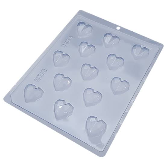 Acetato Coração lapidado BWB cód:9835