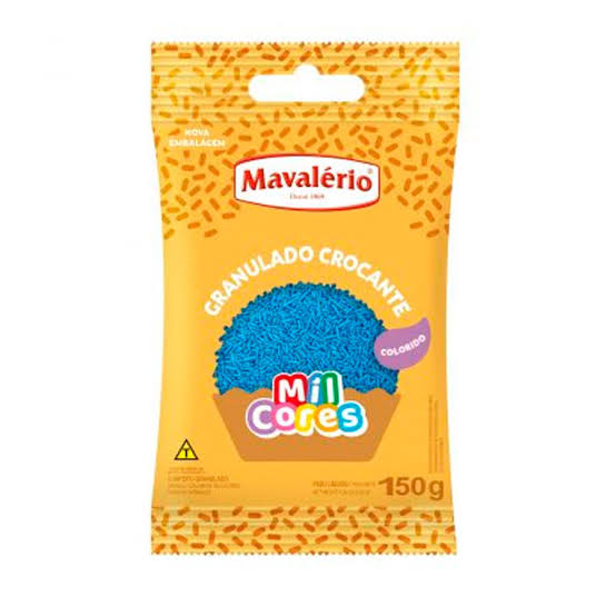 Granulado Azul 150g Mil Cores Mavalério