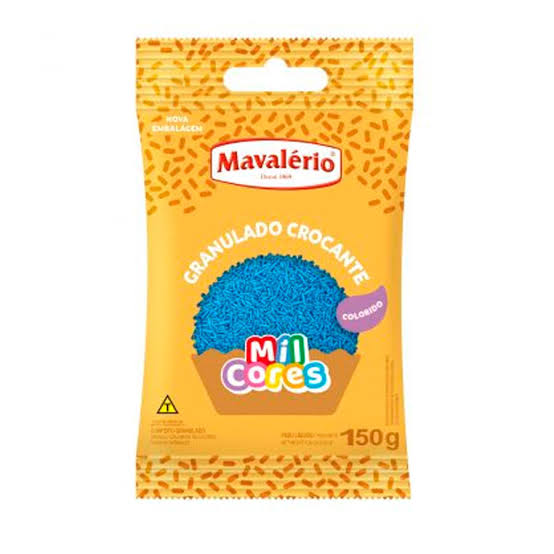 Granulado Azul 150g - Mil Cores Mavalério
