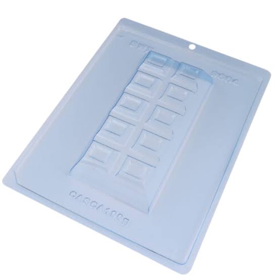 Forma De Silicone Barra De Chocolate cód:9664