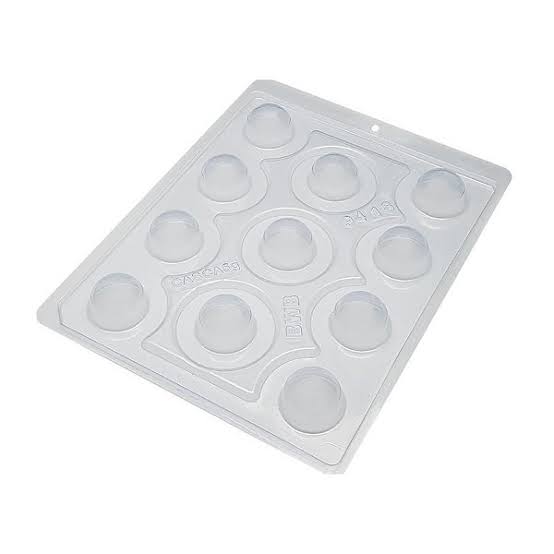 Forma De Silicone Esfera De 30mm cód:9418