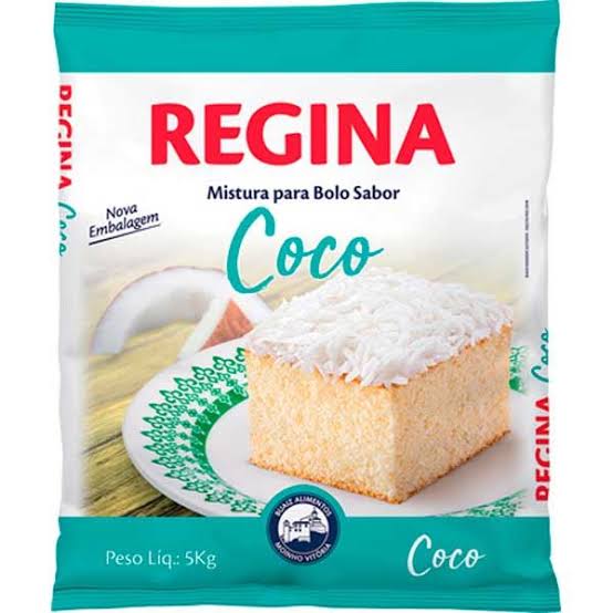 Massa para Bolo Regina Coco