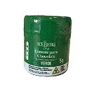 Corante Em Pó Lipossolúvel P/ Chocolate Iceberg 5g - verde