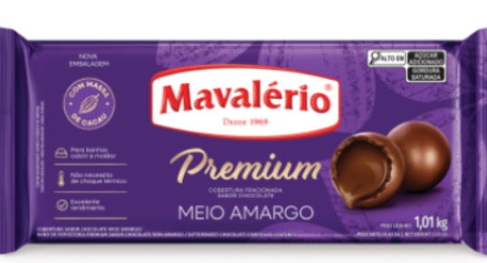Cobertura Premium Meio Amargo 1,01kg - Mavalério