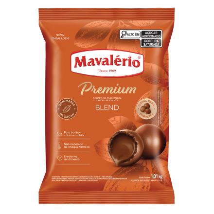 Cobertura Premium Em Moedas Blend 1,01Kg - Mavalério