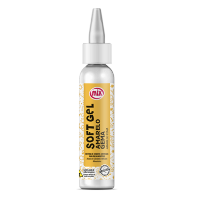 Corante Soft Gel MIX 25g - AMARELO GEMA