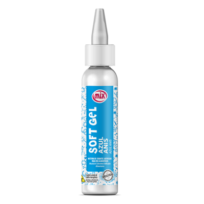 Corante Soft Gel MIX 25g - AZUL ANIS