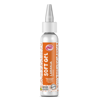 Corante Soft Gel MIX 25g - LARANJA