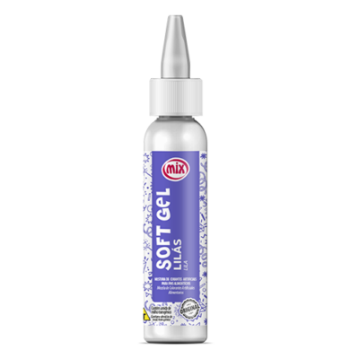 Corante Soft Gel 60g Mix - Lilás