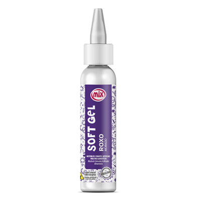 Corante Soft Gel MIX 25g - ROXO