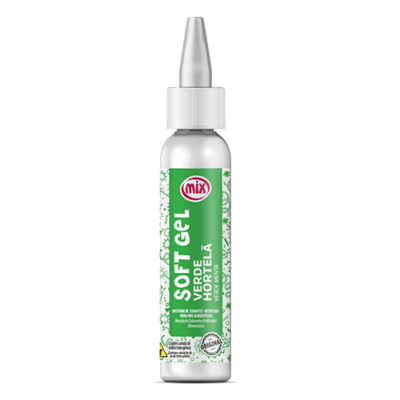 Corante Soft Gel MIX 25g - VERDE HORTELÃ