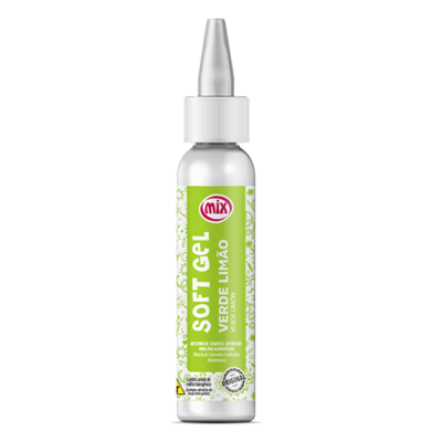Corante Soft Gel MIX 25g - VERDE LIMÃO