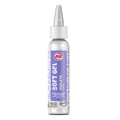 Corante Soft Gel MIX 25g - VIOLETA