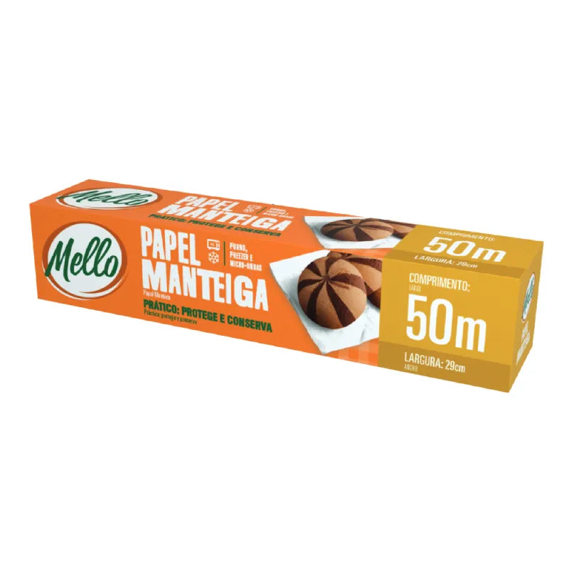 Papel Manteiga 29x50 - Mello