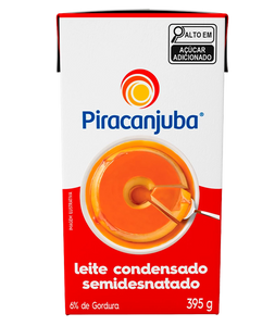 Leite Condensado Semidesnatado  395g - Piracanjuba