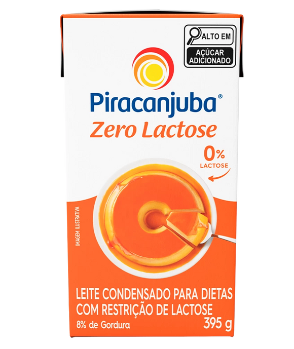 Leite Condensado Zero Lactose 395g - Piracanjuba