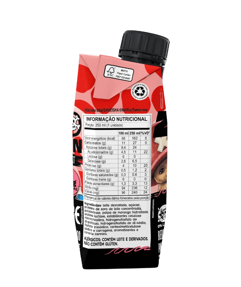 Bebida Láctea Piracanjuba 10g Proteína - Morango