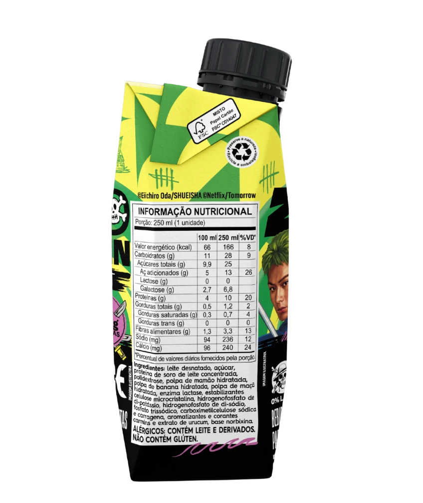 Bebida Láctea Piracanjuba 10g Proteína - Vitamina De Frutas