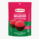 Pó Para Sobremesa Para Brigadeiro Mavalério 75g - MORANGO