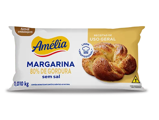 Margarina Uso Geral s/Sal Amélia/Vigor 1.01Kg