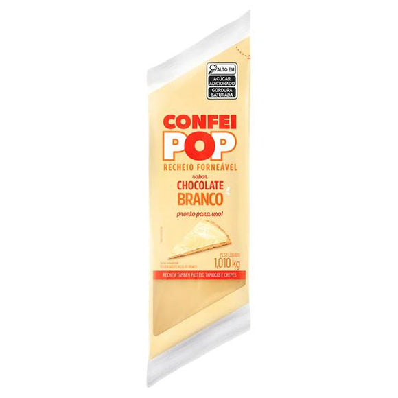 Recheio Forneável Confeiteiro sabor Chocolate Branco 1,01kg - Harald
