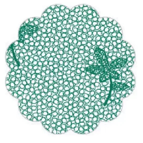 Tapetinho P/ Doce Floral nº7 Dafesta c/100 und - VERDE BANDEIRA