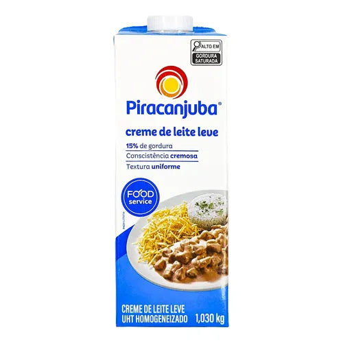 Creme de Leite 1L -  Piracanjuba 15%