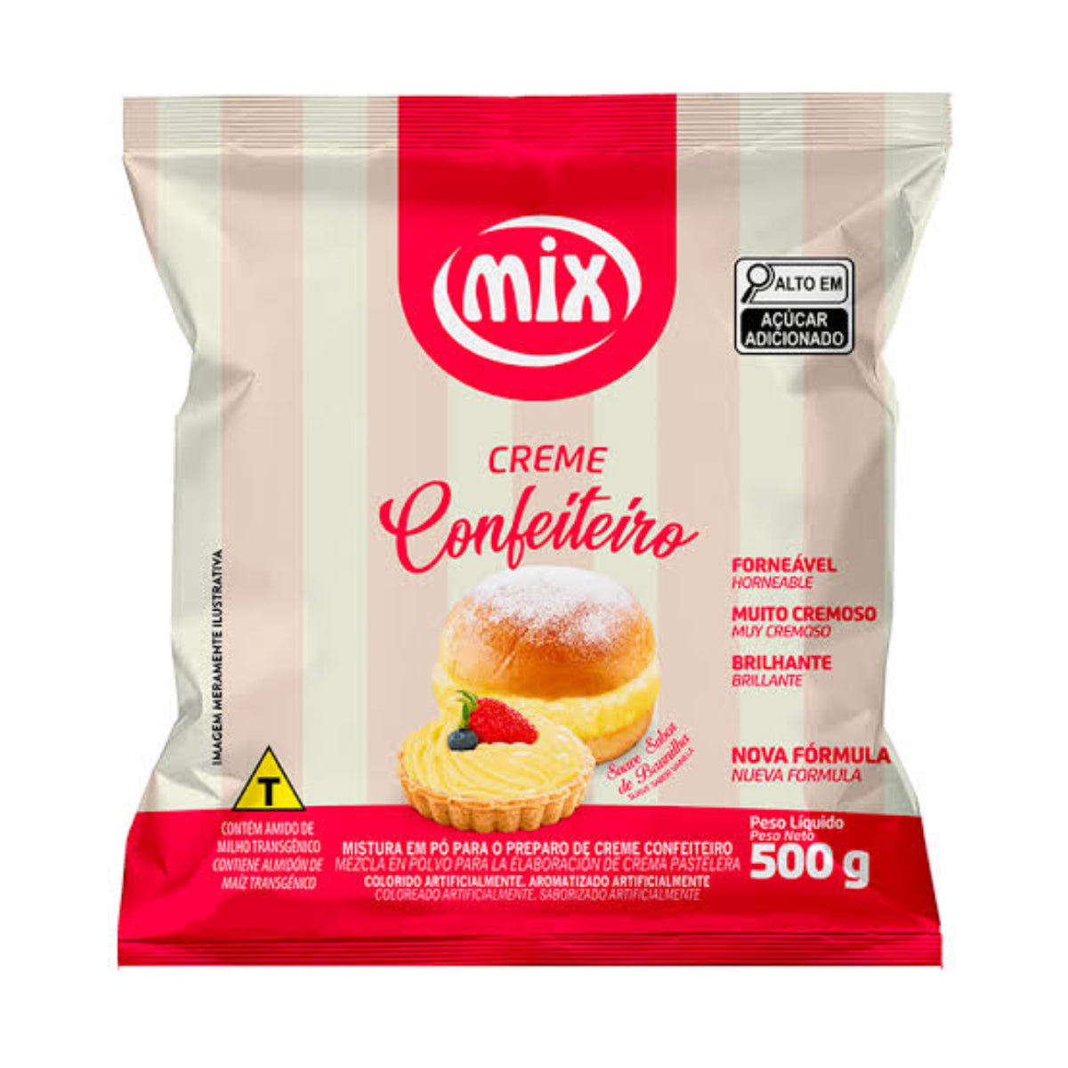 Creme de confeiteiro 500g - Mix