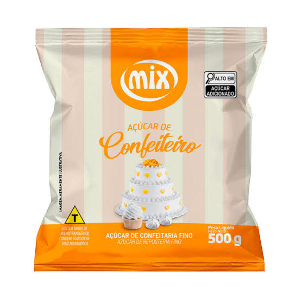Açúcar De Confeiteiro 500kg - Mix