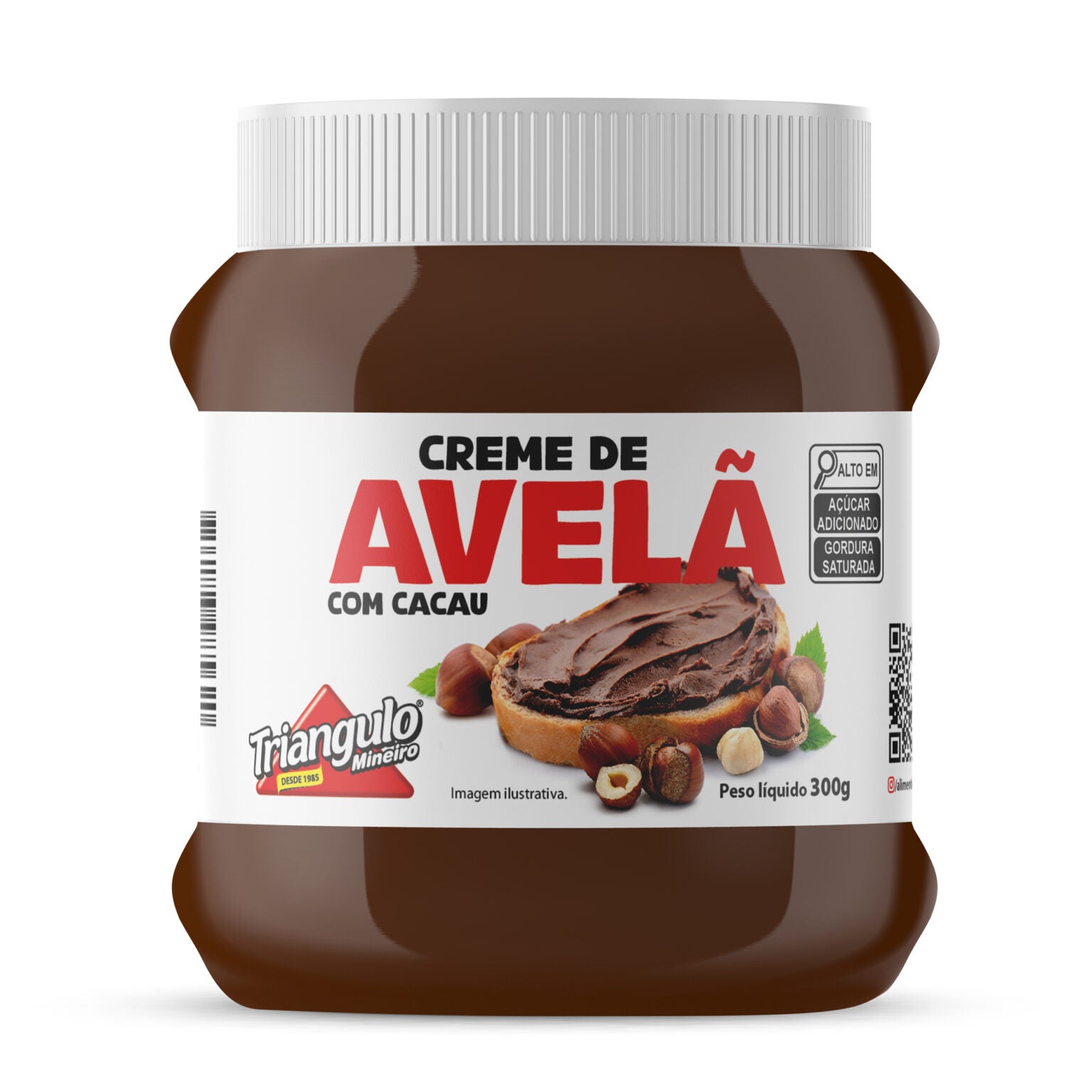 Creme De Avelã Com Cacau 300g - Triângulo