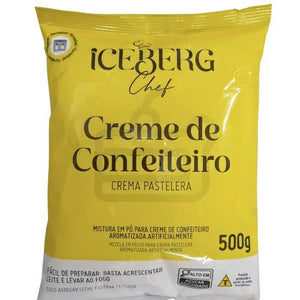Creme confeiteiro 500g chef iceberg