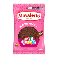 FLOCOS MACIOS CHOCOLATE 1kg - MAVALÉRIO