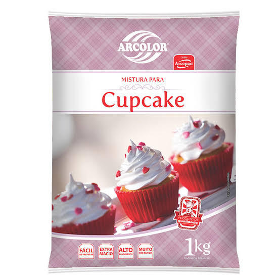 Mistura Para Cupcake Neutro 1kg - Arcolor