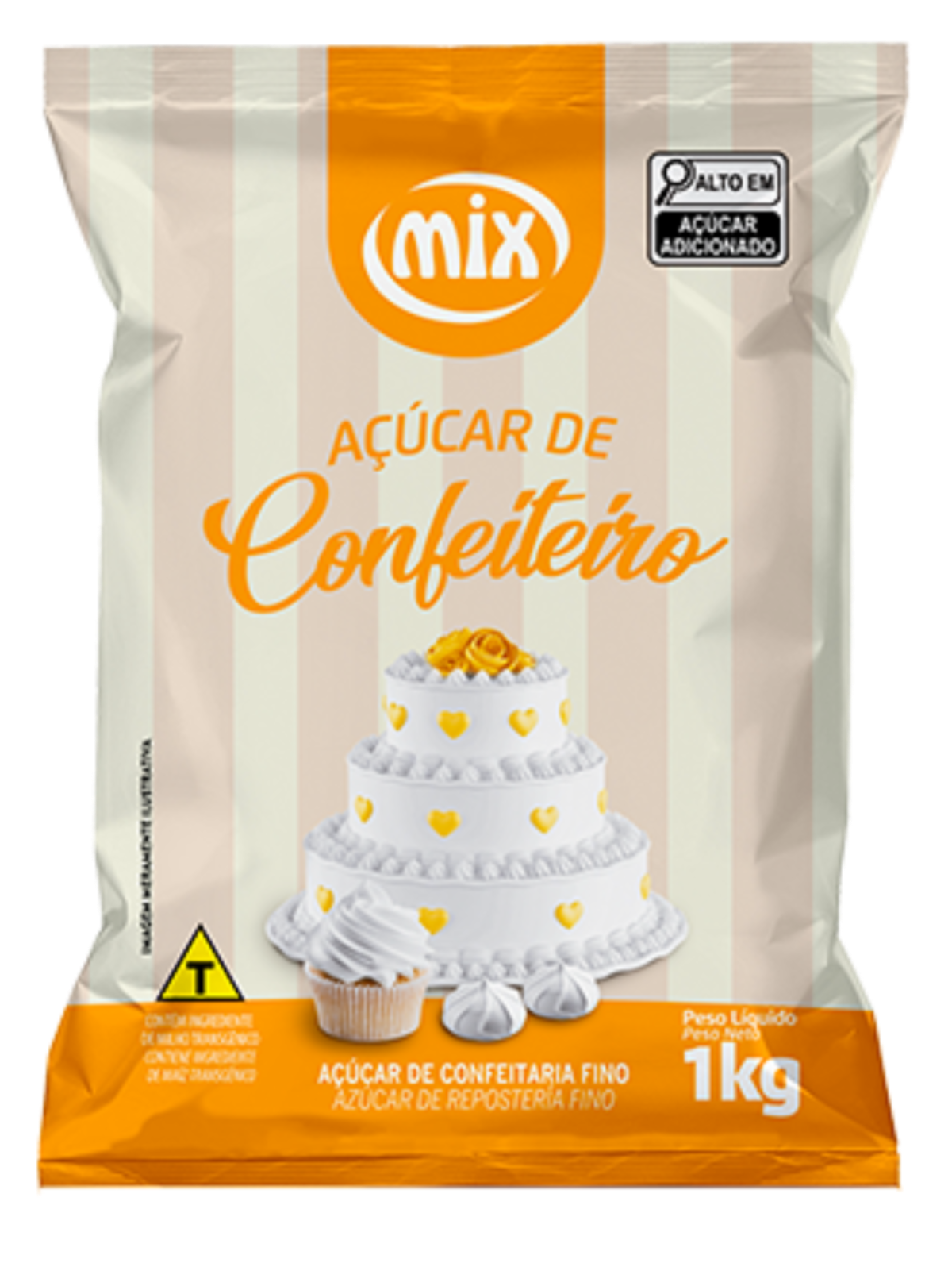 Açúcar De Confeiteiro 1kg - Mix