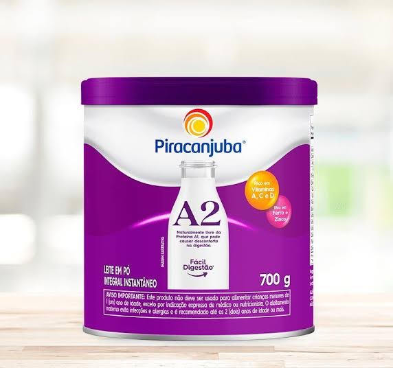 Leite Em Pó Integral Instantâneo A2 700g - Piracanjuba