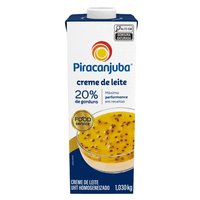 Creme de Leite 1L -  Piracanjuba 20%