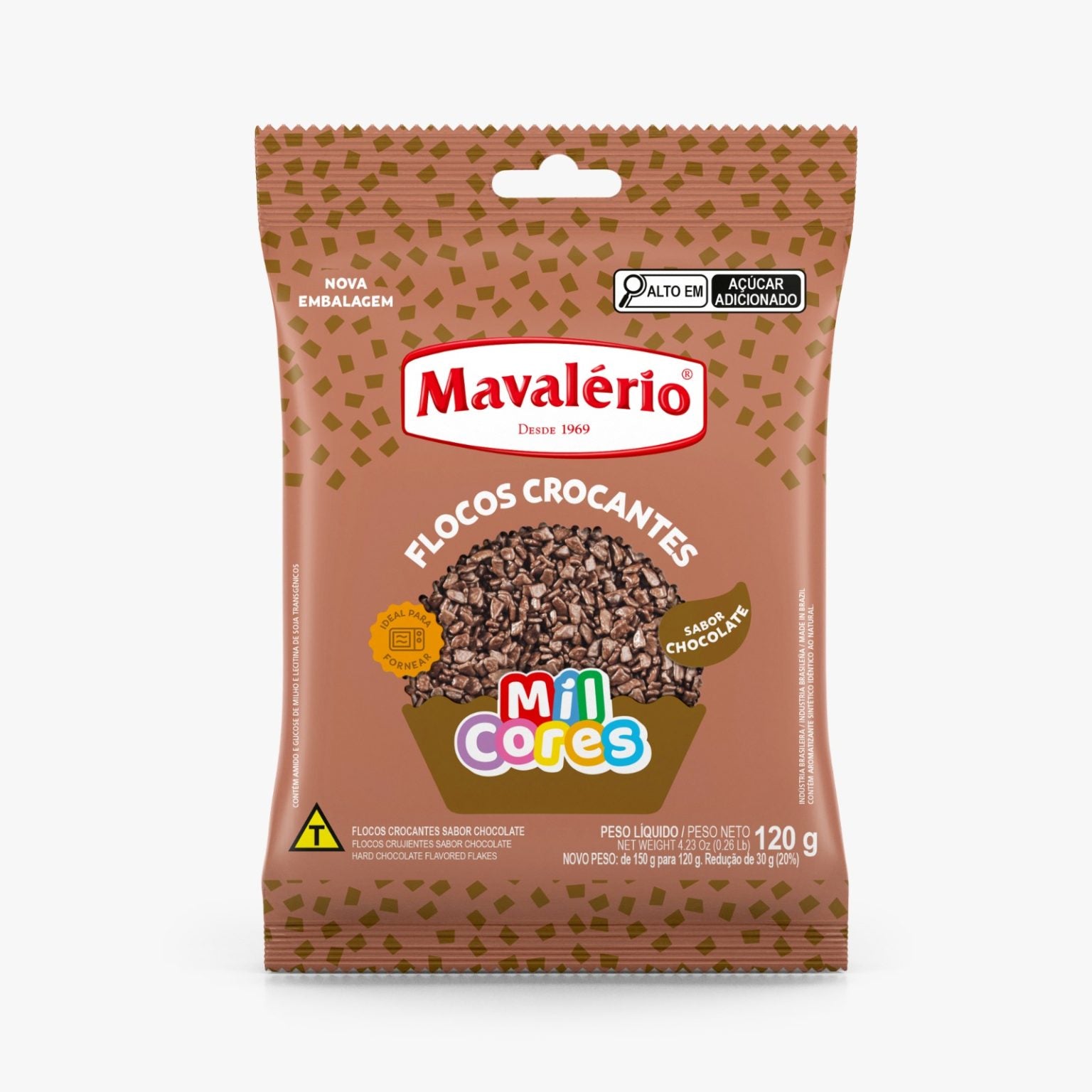 Flocos Crocante 500g -  Mil Cores Mavalério