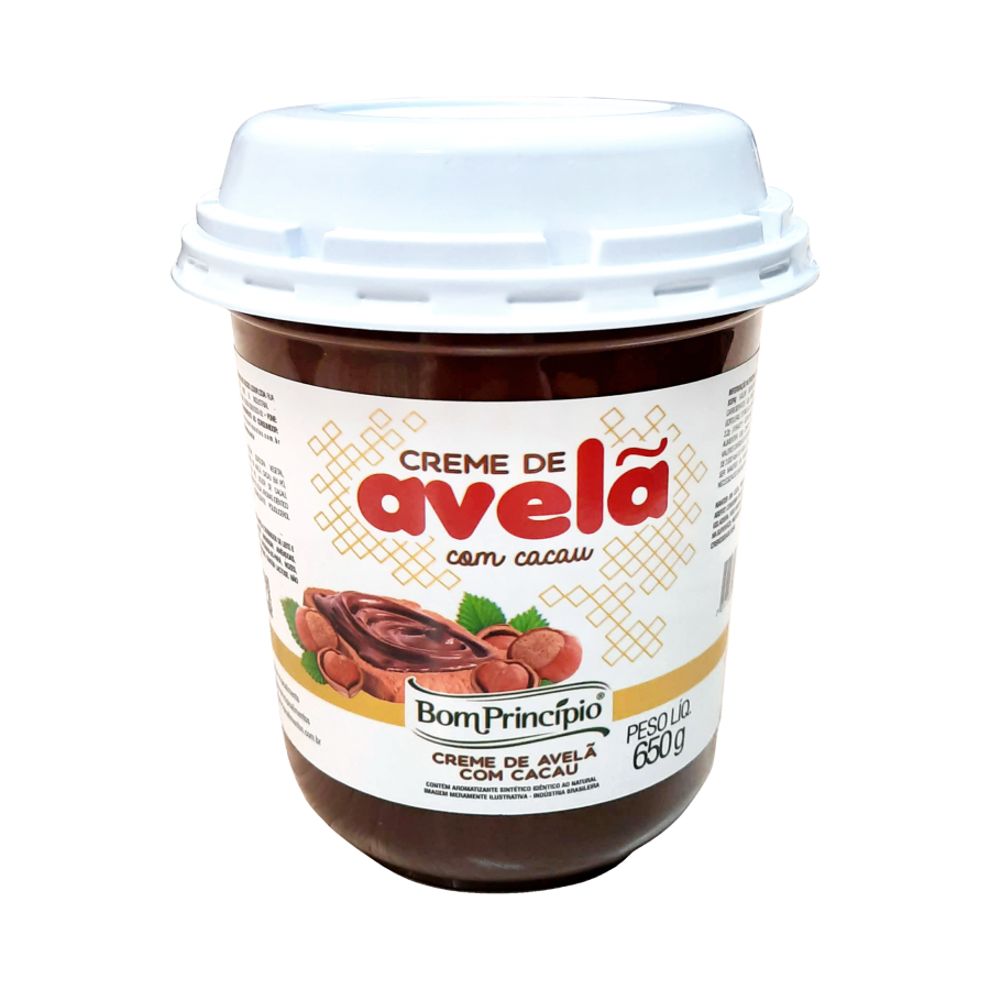 Creme De Avelã Com Cacau 650g - Bom Príncipo