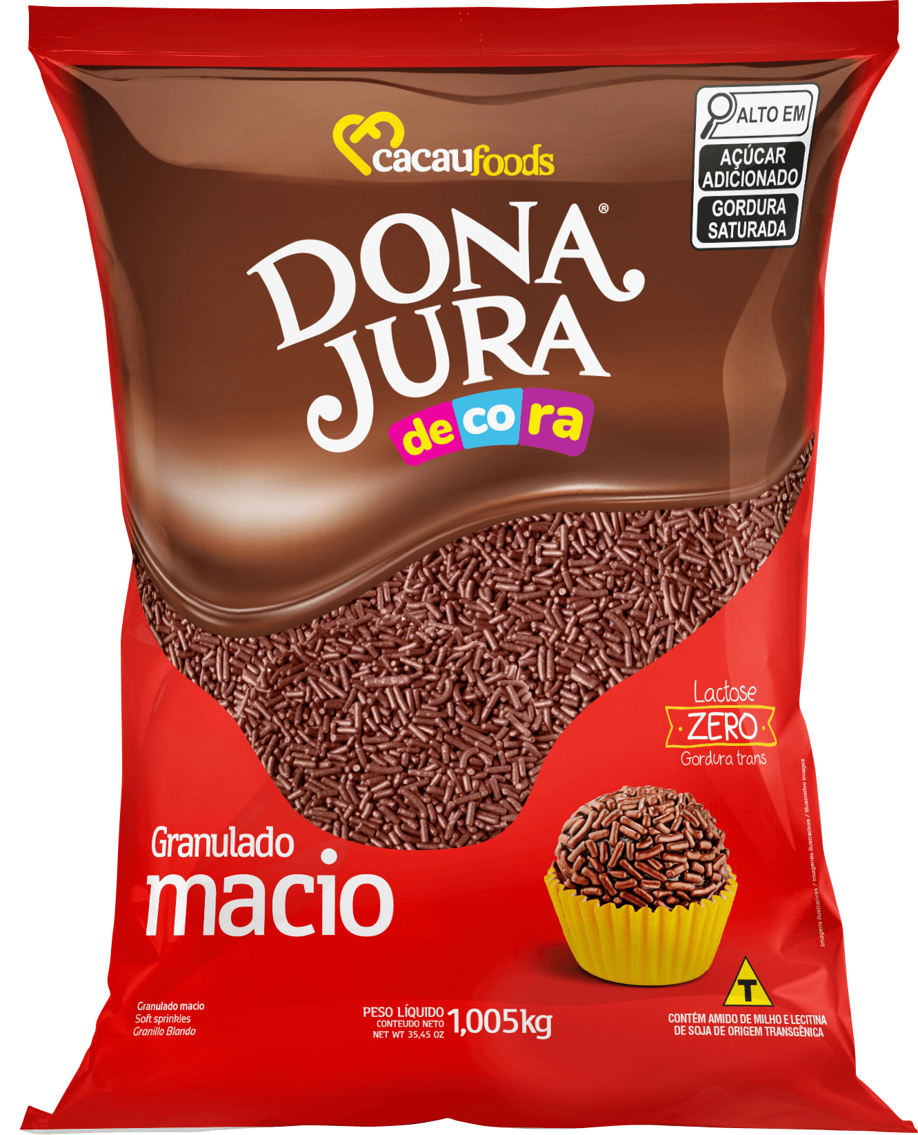 Granulado Macio 1kg - Dona Jura