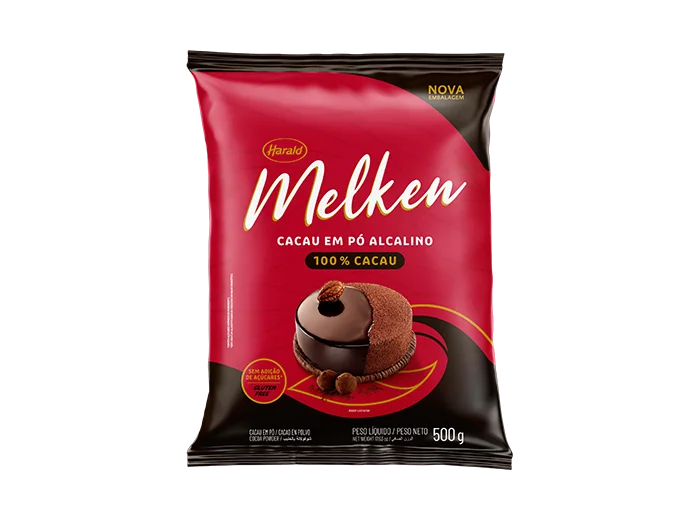 Cacau em Pó 100% Melken 500g - HARALD