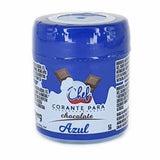 Corante Em Pó Lipossolúvel P/ Chocolate Iceberg 5g - Azul