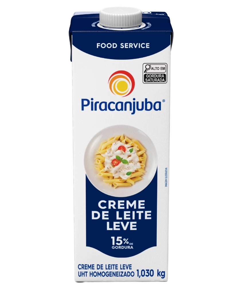 Creme de Leite 1L -  Piracanjuba 15%