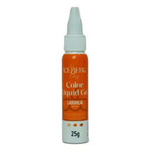Corante Liquid Gel Laranja 25G Iceberg