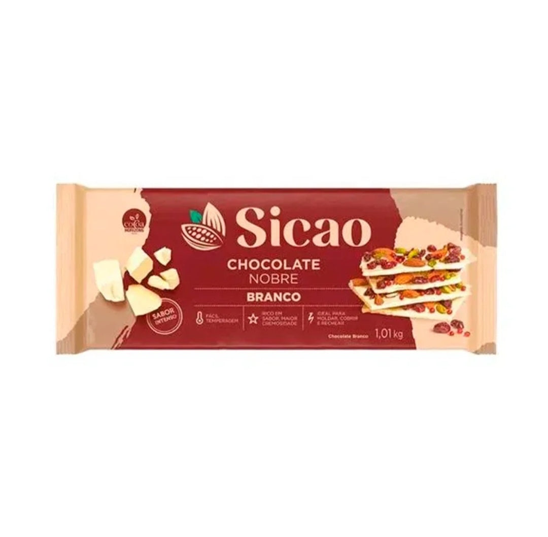 Chocolate Nobre 1,01kg Sicao - Branco