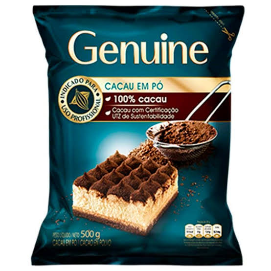Cacau em Pó 100% 500g -  Genuine