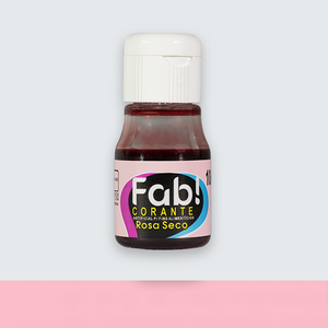 Corante Liquído FAB Cores 10ml - Rosa seco