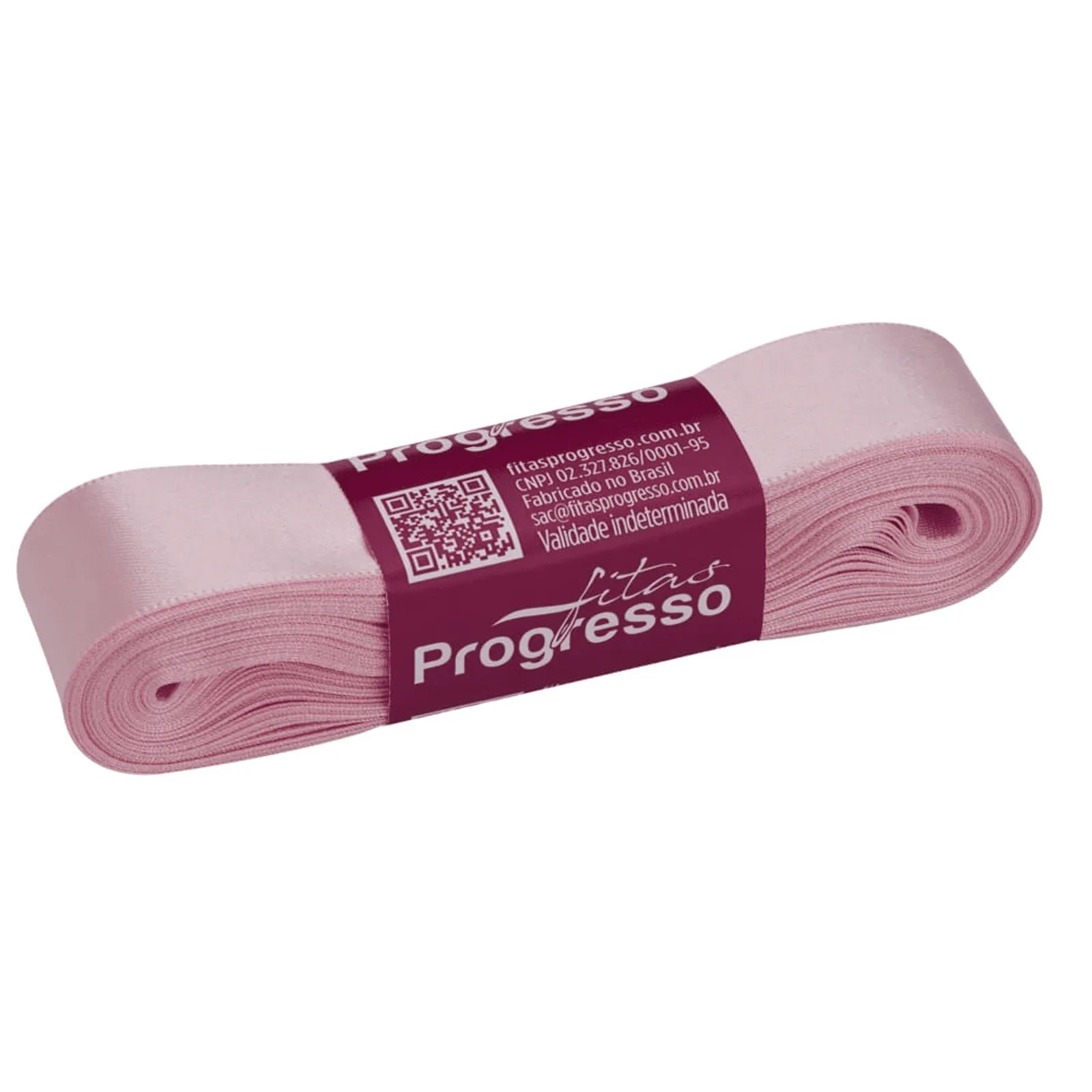 Fita de cetim 10m x 22mm Progresso - Rosa bb