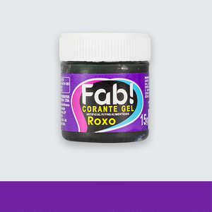 Corante em Gel Fab 15g - ROXO