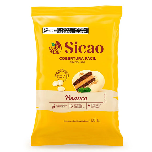 COBERTURA GOTA  FÁCIL BRANCO 1,01kg - SICAO