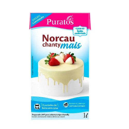 Chantilly Norcau Chanty Mais Leite Condensado 1L PURATOS
